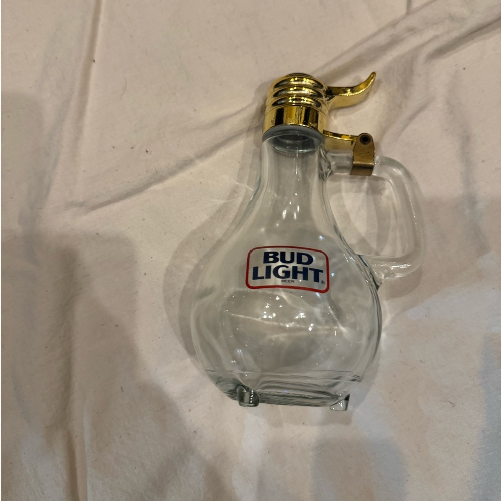 Vintage 80’s Budweiser Lightbulb Beer stein